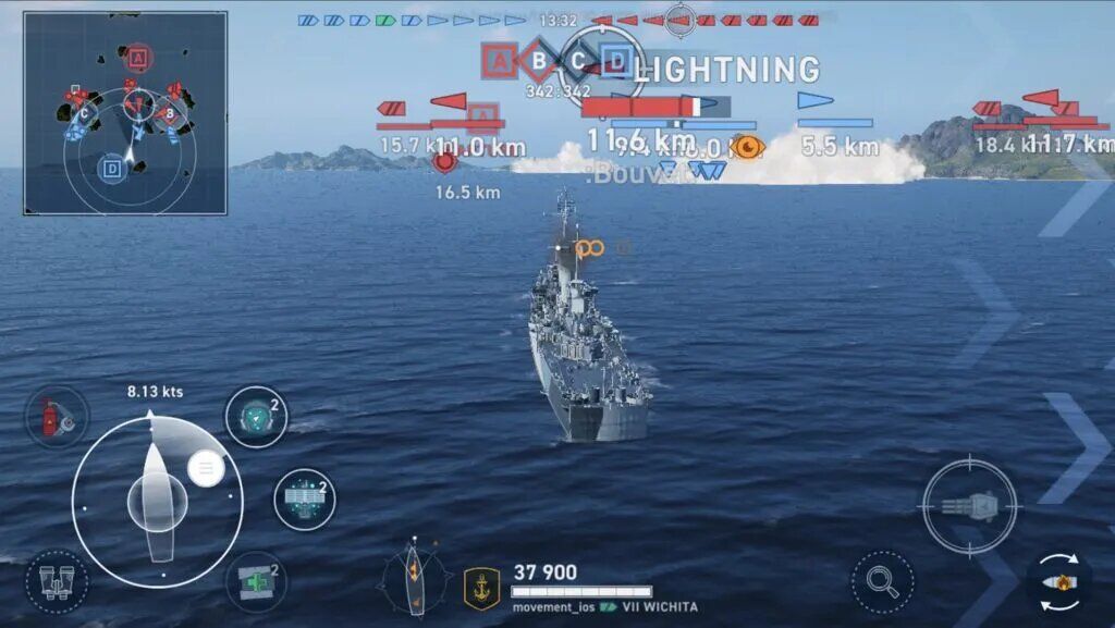 World of Warships: Legends Gameplay