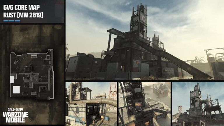 Call of Duty Warzone Mobile S3 - Rust Map