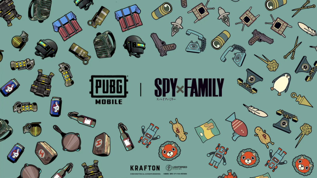 PUBG Spy x Family Collaboration